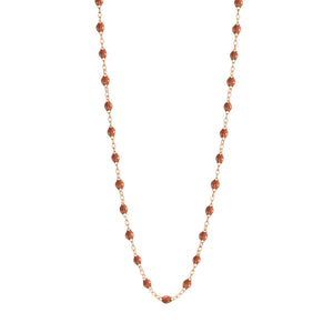 Gigi Clozeau - Classic Gigi Fauve necklace, Rose Gold, 17.7"