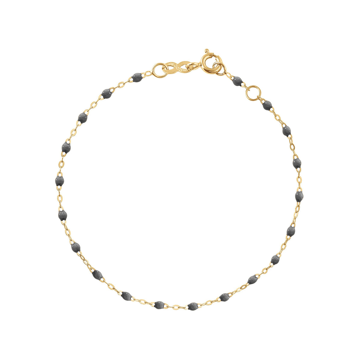 Classic Gigi Grey bracelet, Yellow Gold, 6.7
