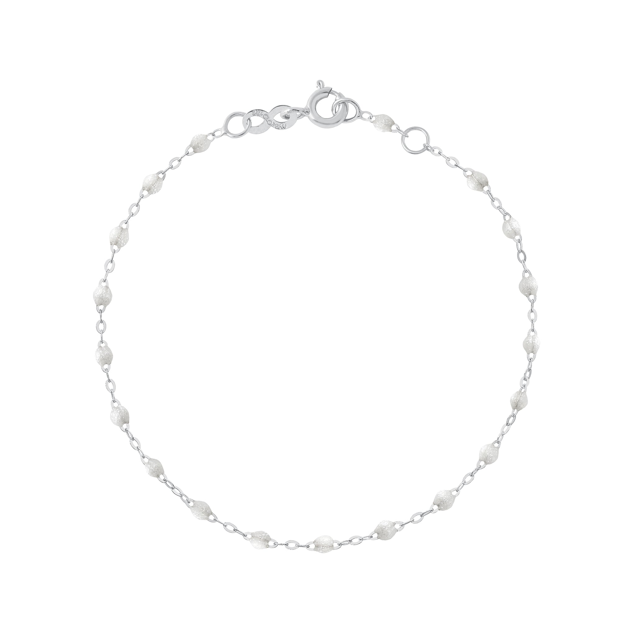 Gigi Clozeau - Classic Gigi Opal bracelet, White Gold, 65.9"