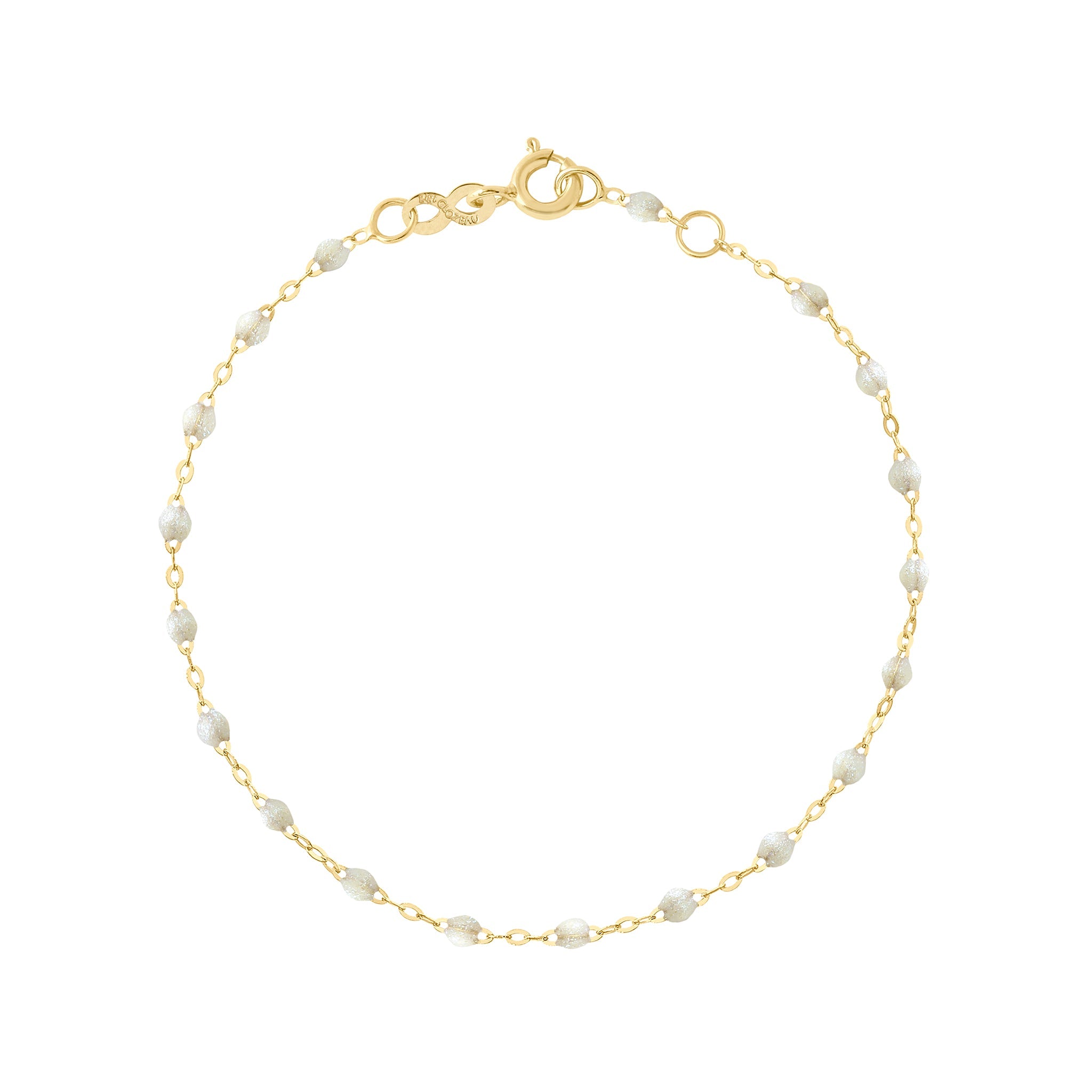 Gigi Clozeau - Classic Gigi Opal bracelet, Yellow Gold, 5.9"