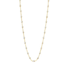 Gigi Clozeau - Classic Gigi Opal necklace, Yellow Gold, 19.7"