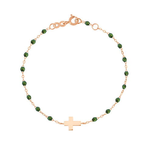 Gigi Clozeau - Classic Scarab Charm Bracelet, Rose Gold, 6.7