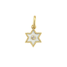 Gigi Clozeau - Étoile Diamond Pendant, White, Yellow Gold