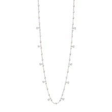 Gigi Clozeau - Gigi Supreme Classic 10 Diamond Necklace, Opal, White Gold, 23.6"