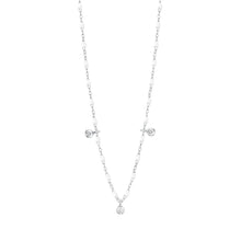 Gigi Clozeau - Gigi Supreme Classic 3 Diamond Necklace, White, White Gold, 17.7"