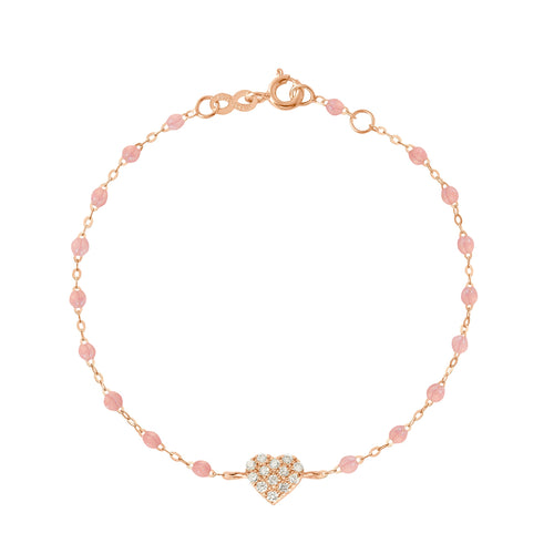 Gigi Clozeau - In Love Diamond Bracelet, Blush, Rose Gold, 6.7