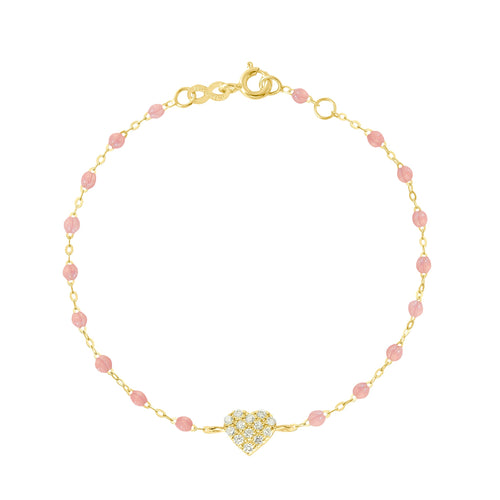 Gigi Clozeau - In Love Diamond Bracelet, Blush, Yellow Gold, 6.7