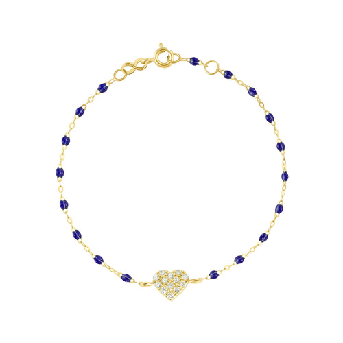 Gigi Clozeau - In Love Diamond Bracelet, Lapis, Yellow Gold, 6.7