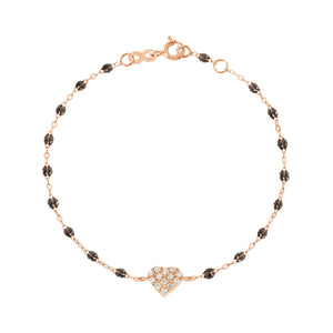 Gigi Clozeau - In Love Diamond Bracelet, Quartz, Rose Gold, 6.7"