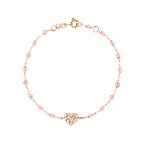 Gigi Clozeau - In Love Diamond Bracelet, Rosée, Rose Gold, 6.7