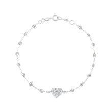 Gigi Clozeau - In Love Diamond Bracelet, Sparkle, White Gold, 6.7"