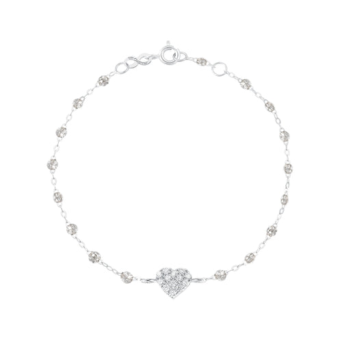 Gigi Clozeau - In Love Diamond Bracelet, Sparkle, White Gold, 6.7