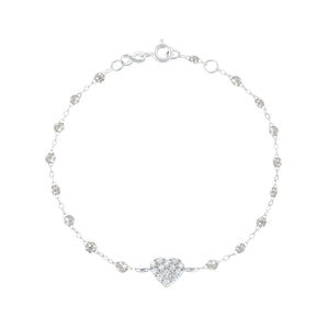 Gigi Clozeau - In Love Diamond Bracelet, Sparkle, White Gold, 6.7"