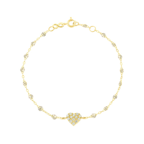 Gigi Clozeau - In Love Diamond Bracelet, Sparkle, Yellow Gold, 6.7