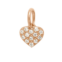 Gigi Clozeau - In Love diamond pendant, Rose Gold