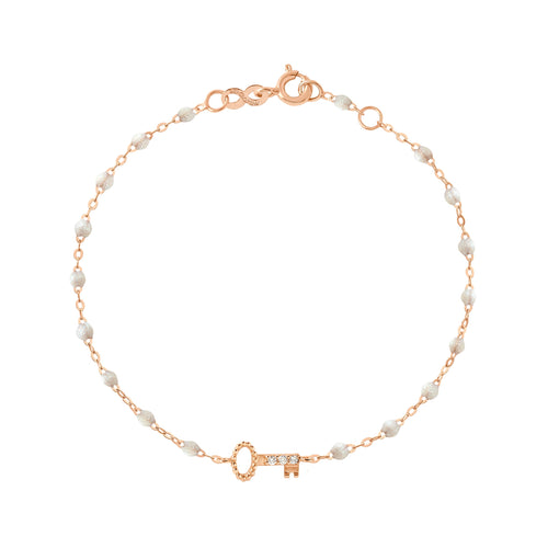 Gigi Clozeau - Key Diamond Opal Bracelet, Rose Gold, 6.7