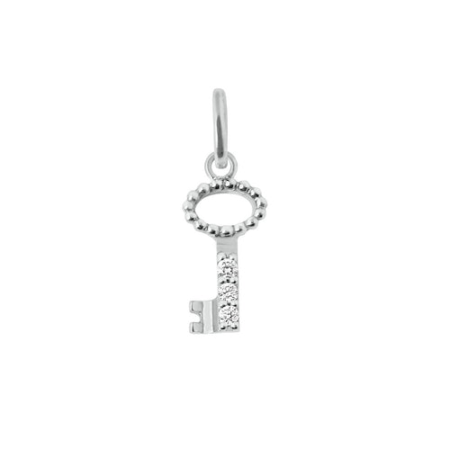 Gigi Clozeau - Key diamond pendant, White Gold