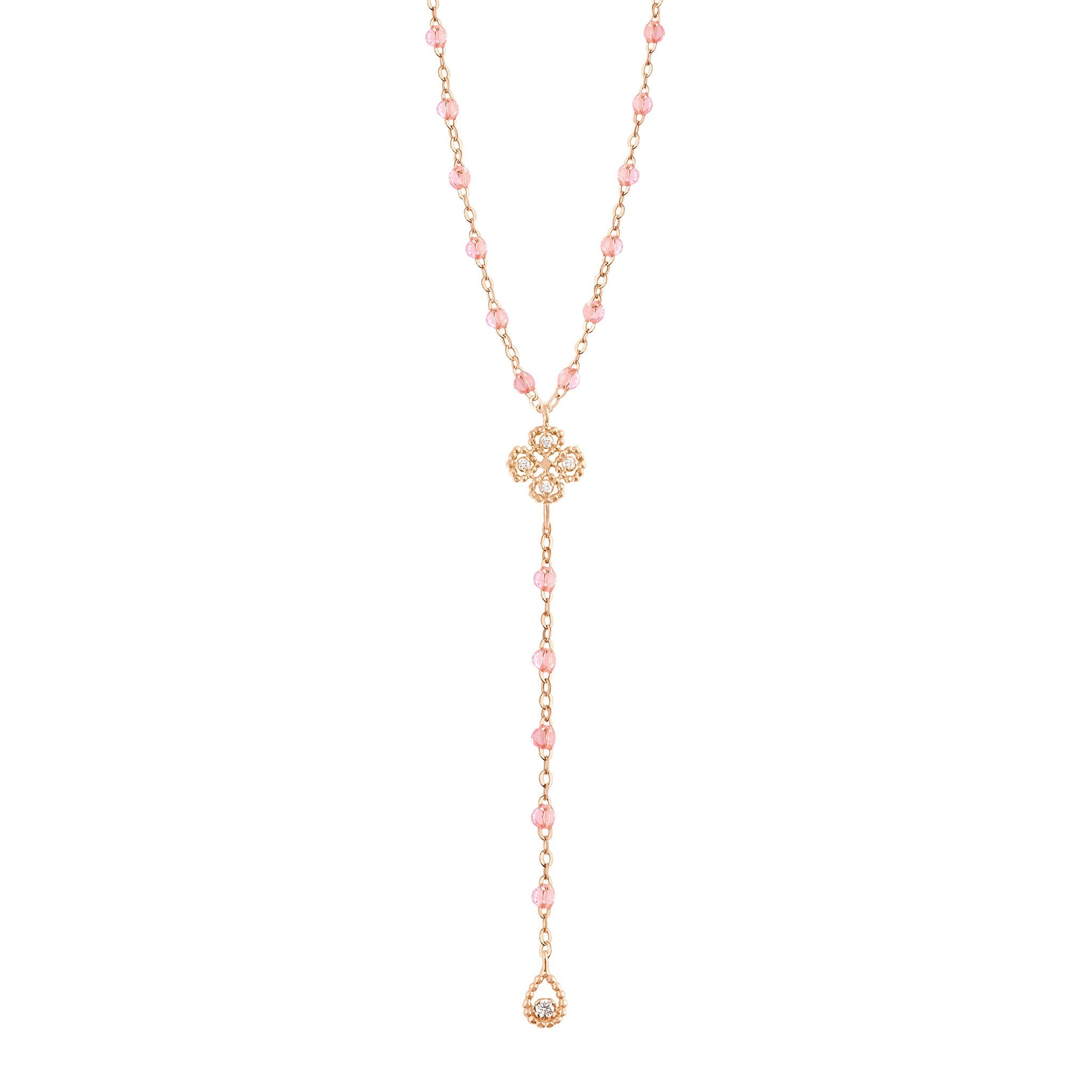 Lucky Clover Classic Gigi Baby Pink diamond Bracelet, Rose Gold, 6.7 –  Gigi Clozeau - Jewelry