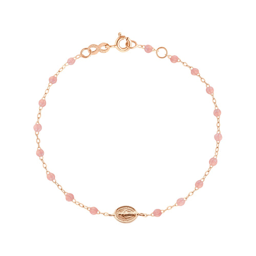 Gigi Clozeau - Madone Charm Classic Gigi Blush bracelet, Rose Gold, 6.7